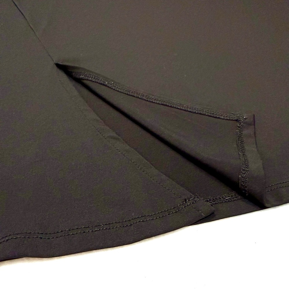 Wynne Layers Black Sleeveless Stretchy Polyester Tunic Top Sz. M #2261 - Picture 3 of 7
